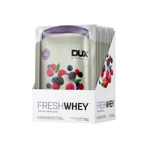 Fresh Whey Dux Caixa - Sabor Choco E Pasta D Amendoim 10 Un