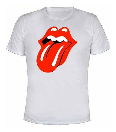 Remera Niños Algodón Lengua The Rolling Stones Rock 