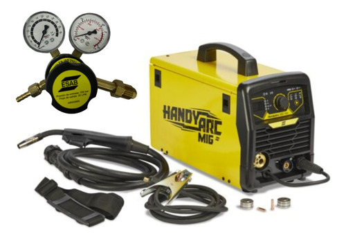 Soldadora Mig Mag Mma 160a 220v Esab Handyarc Mig 160i