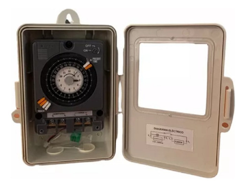 Timer Reloj Kross Mecanico Voltaje Dual Ideal Albercas