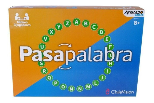 Juego de cartas Pasapalabra Ansaldo Games