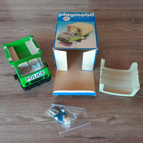 Promo Lindo Playmobil Trol Caminhão Policia Com Caixa (Usado)