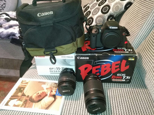 Camara Canon Eos Rebel T3i  1300s/ Solo Por Hoy Sabado 