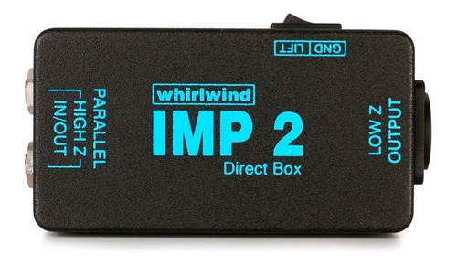 Caja Directa Pasiva Whirlwind Imp2 Salida Xlr 