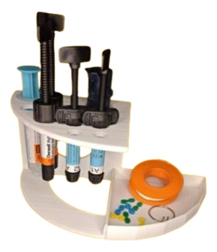 Porta Jeringas De Composite Adhesivos Flow Pulidores Dental