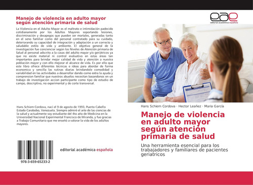 Libro: Manejo Violencia Adulto Mayor Según Atención Pr