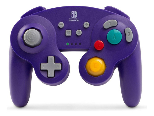 Joystick inalámbrico ACCO Brands PowerA Wireless GameCube Controller for Nintendo Switch púrpura