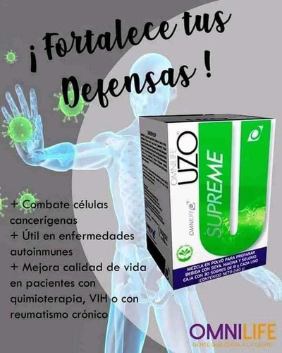 Uzo Omnilife X 3 Cajas
