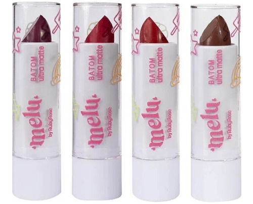 Batom Bala Ultra Matte Cm15 Melu - Ruby Rose