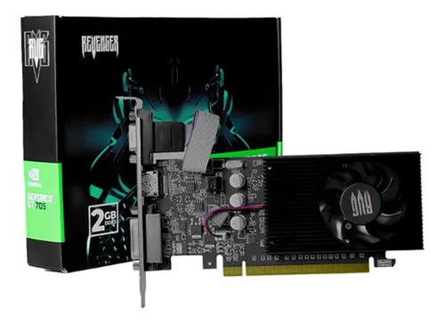 Placa De Vídeo Geforce Gt 705 Vga Hdmi 2gb Ddr3 Game Promo