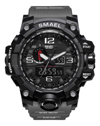 Reloj Hombre Digital Análogo Smael Deportivo Táctico Militar