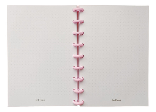 Libreta De Discos Frances Bullet Journal Puntos Arcoiris