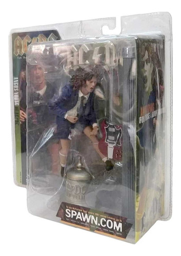 Mcfarlane Ac/dc For Those About Rock Angus Young Bells Raro