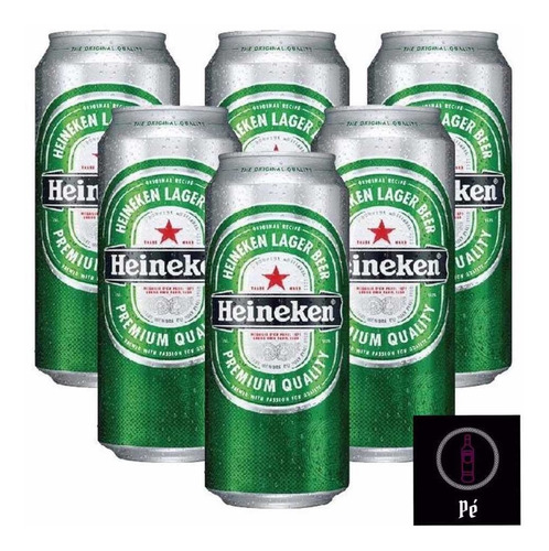 Cerveza Heineken Lata 473 Cc