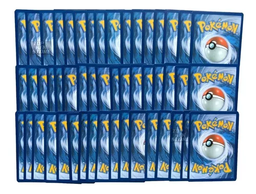 Lote 100 Pokémons 1° Geração - Pokémon TCG Original