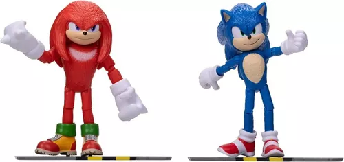 Kit Bonecos Sonic Boom Personagens Coleção Brinquedo Filme