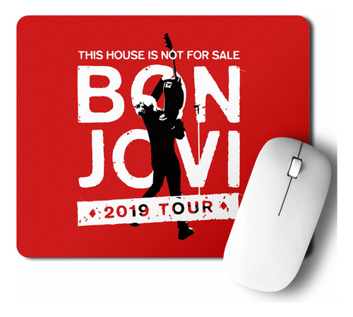 Mouse Pad Bon Jovi 2019 Tour 2 (d1707 Boleto.store)