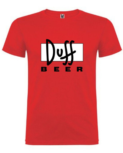 Camiseta Duff The Simpson