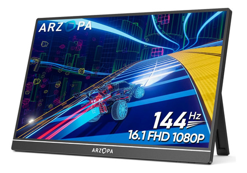 Monitor Portátil Arzopa 16.1 144 Hz, Monitor De Jogos Profi