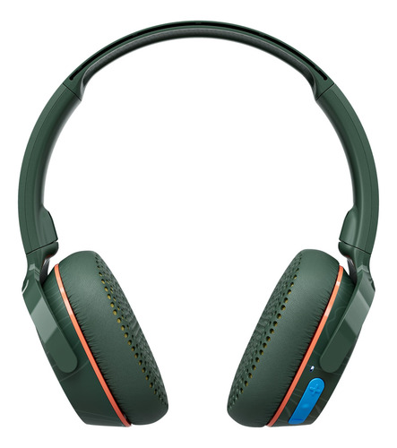 Audífonos Skullcandy Riff 2 Inalámbricos Verde 34h Autonomía