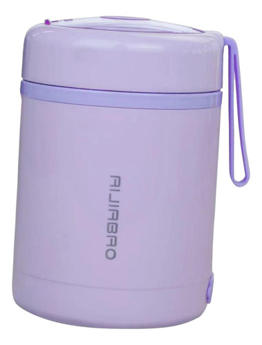 Contenedor De Comida Aislado, Almuerzo Bento Box A Violeta