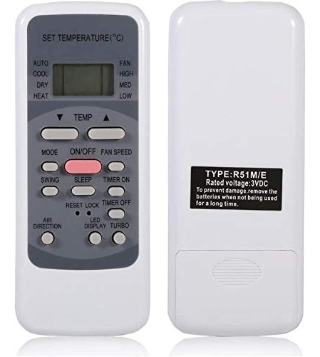 Repuesto De Control Remoto Universal Para Aire Acondicionado