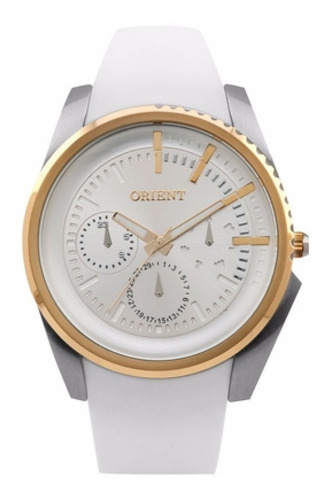 Relógio Orient Mtspm004 S1bx Pulseira Silicone De269 Por249