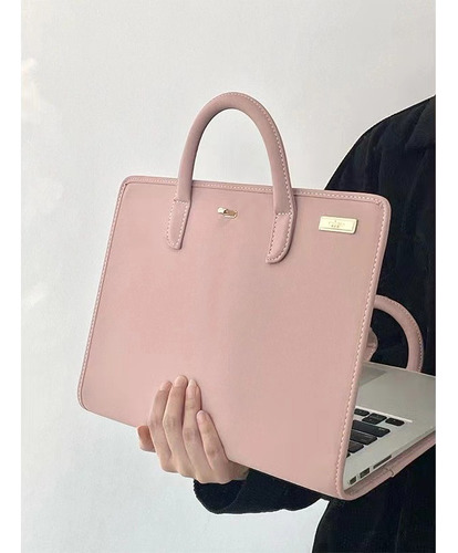 Computadora Portátil Funda Protectora Portátil Pu Con Mango