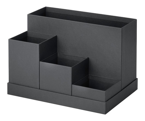 Organizador De Escritorio Tjena Black - Ikea