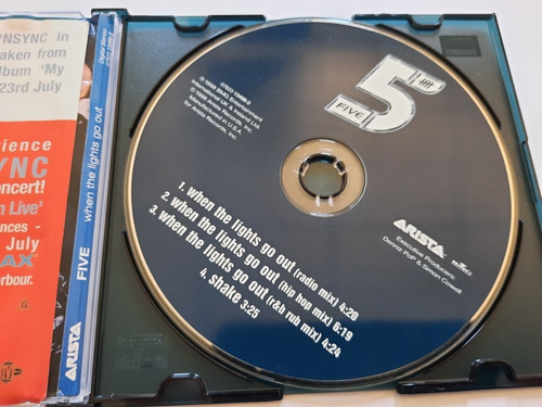 Five - When The Lights Go Out / Remixes / Cd Maxi - Usa