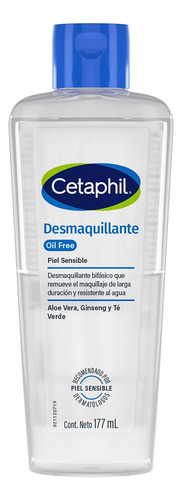Desmaquillante Suave Cetaphil Oil Free x 177 mL