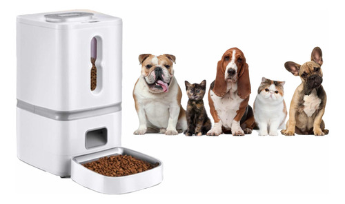 Alimentador Automático Dispensador Para Mascotas 7l