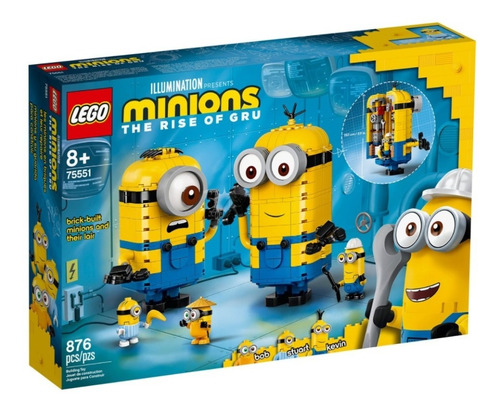 Lego Minions: Minions & Su Guarida 75551 - 876 Pz
