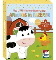Comprar Libro Meu Libro-box Com Quebra-cabeça: Animais Da Fazenda