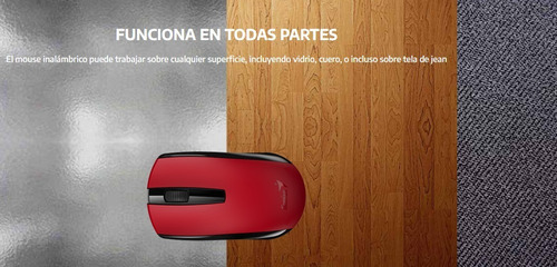 Mouse inalámbrico recargable Genius ECO-8100 azul