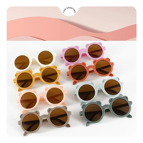 Lentes Gafas De Sol Infantil Con Filtro Uv