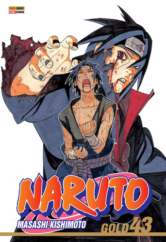 Naruto Gold Vol. 43, de Kishimoto, Masashi. Editora Panini Brasil LTDA, capa mole em português, 2022