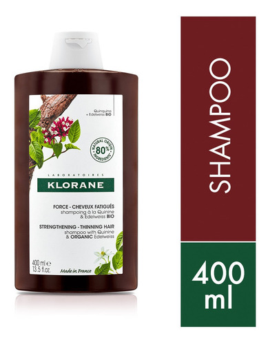 Klorane Shampoo De Quinina X400ml