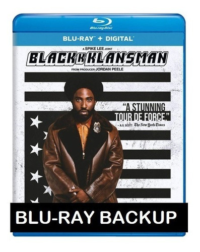 Blackkklansman ( Infiltrado Del Kkklan) - Blu-ray Backup