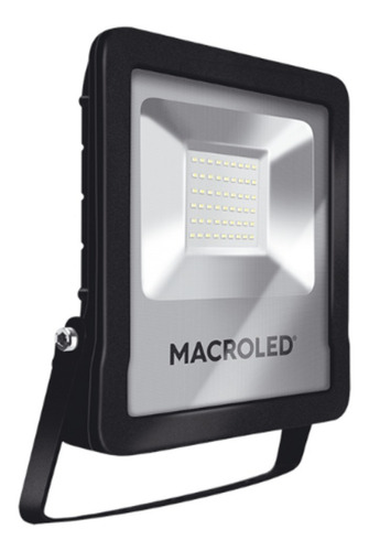 Reflector Led Pro 50w Macroled Ip65 Apto Exterior Luz Cálida