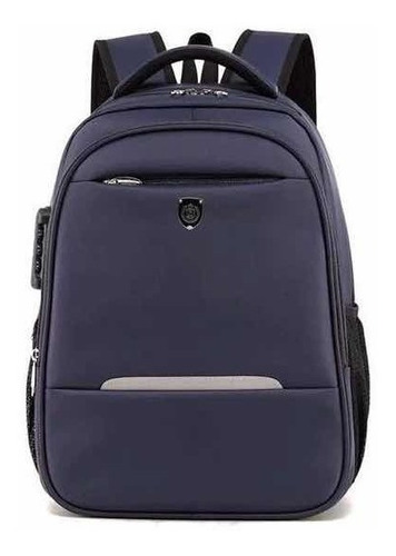 Imagen 2 de 7 de Mochila Para Laptop 15.6 Antirrobo Impermeable Multifuncion