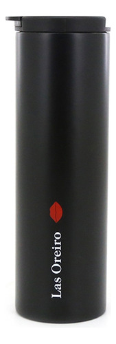 Botella Termica Las Oreiro 500 Ml C/tapa Color Negro