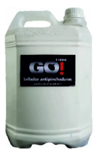 Sellador Antipinchaduras Para Cámaras Y Tubeless Go X5litros