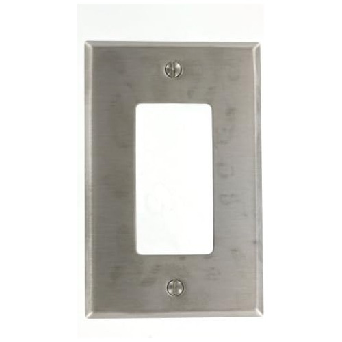 Ssj2640 1gang, 1decora Acero Inoxidable, Placa De Pared...