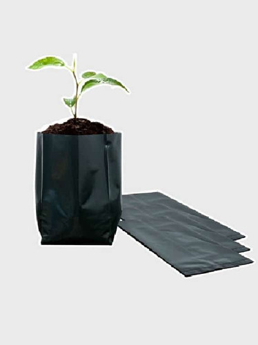 Bolsa Plástica Para Almácigo Y Plantas De 12x12 - 50 Uni