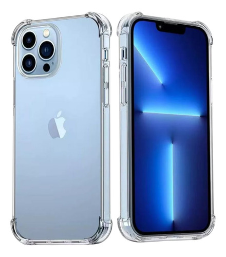 Funda Transparente Con Bordes Reforzado Compatibl Con Iphone Transparente Para Iphone 13 Pro