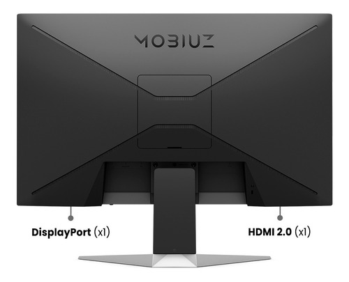 Monitor Gamer 165hz 24 Pulgadas Mobiuz Ex240n Fhd Freesync Color Gris