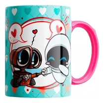 Comprar Tazon Eva Y Wall-e Amor Parejas Enamorados Grafimax