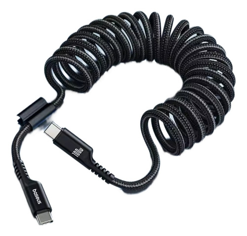 Cable Para Móvil Android /auto Carplay D Carga Rápida Negro