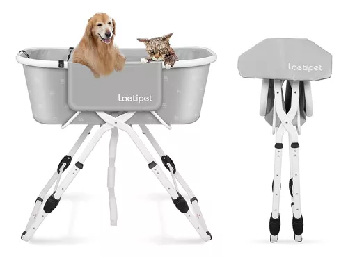 Bañera portátil para perros y gatos